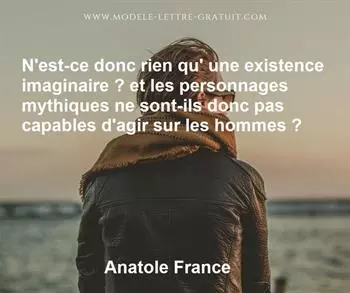 Citation de Anatole France