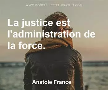 Citation de Anatole France