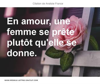Citations Anatole France