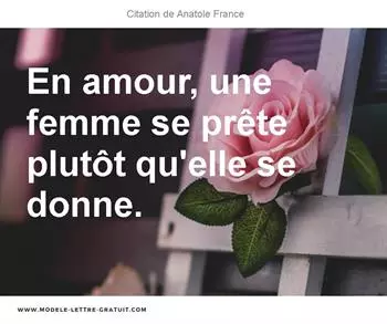 Citations Anatole France