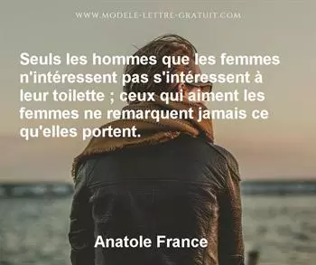 Citation de Anatole France