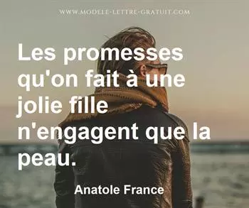 Citation de Anatole France