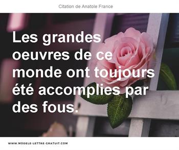 Citations Anatole France