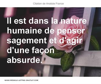 Citations Anatole France