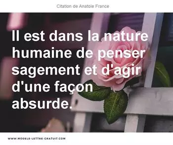 Citations Anatole France