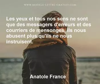 Citation de Anatole France