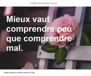 Citations Anatole France