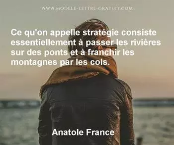 Citation de Anatole France