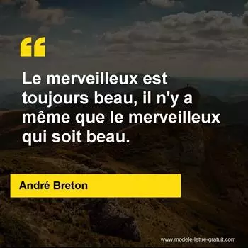 Citation André Breton