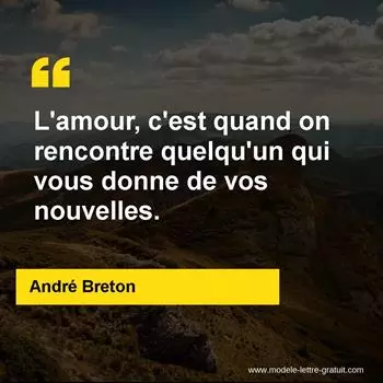 Citation André Breton