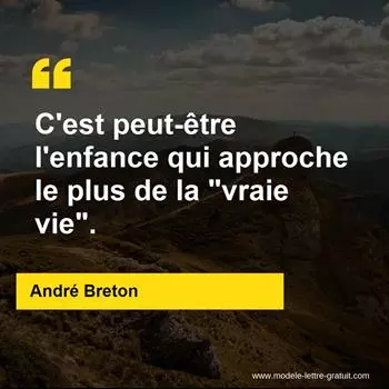 Citation André Breton