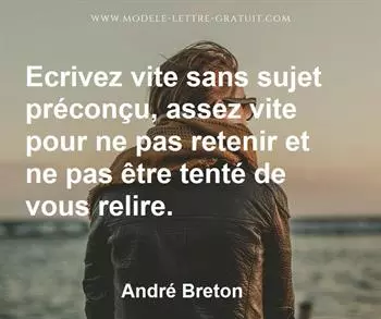 Citation de André Breton