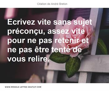 Citations André Breton