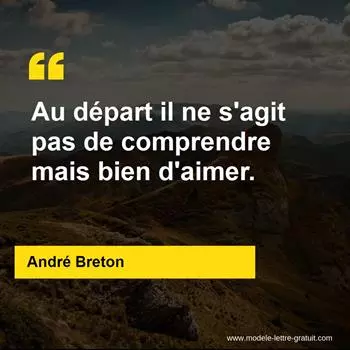 Citation André Breton