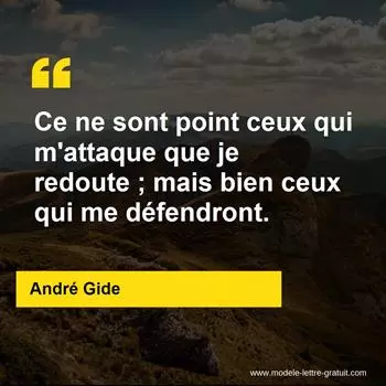 Citation André Gide