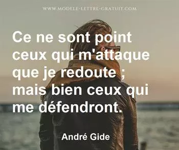 Citation de André Gide