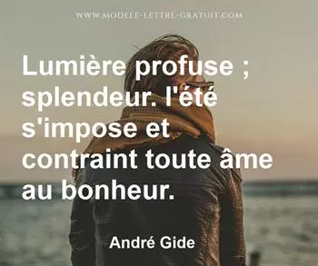 Citation de André Gide