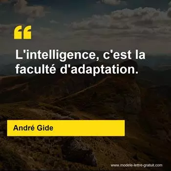 Citation André Gide