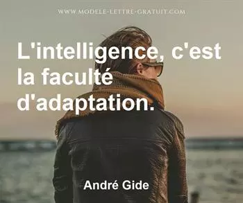 Citation de André Gide