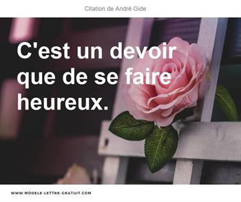 Citations André Gide