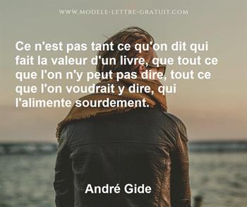 Citation de André Gide