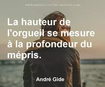 Citation de André Gide