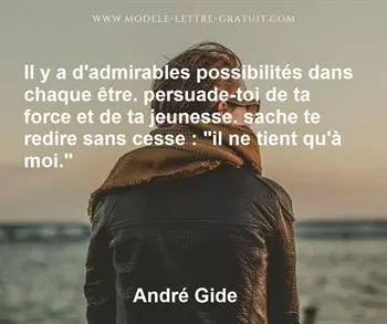 Citation de André Gide