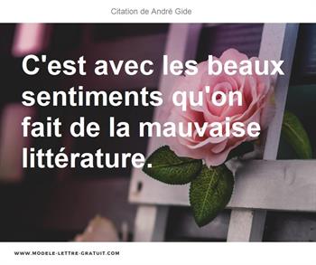 Citations André Gide
