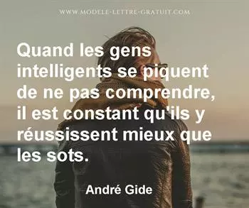 Citation de André Gide