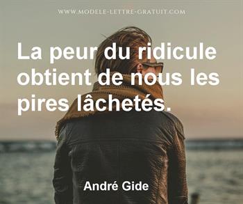 Citation de André Gide