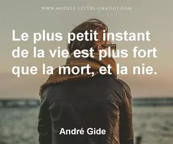 Citation de André Gide