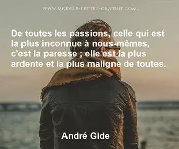 Citation de André Gide