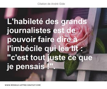 Citations André Gide