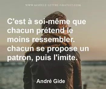 Citation de André Gide