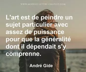Citation de André Gide