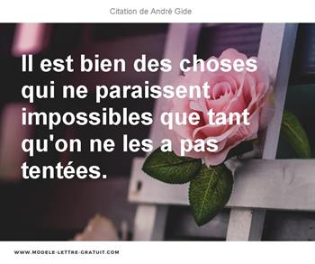 Citations André Gide
