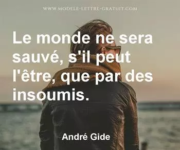 Citation de André Gide