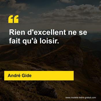 Citations André Gide