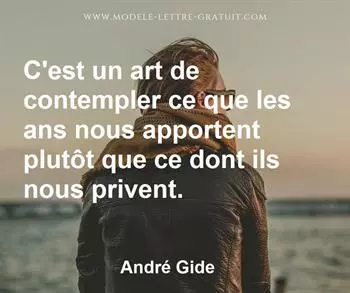 Citation de André Gide
