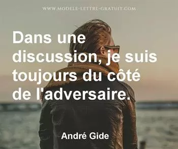 Citation de André Gide