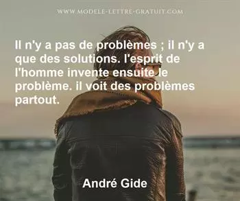 Citation de André Gide