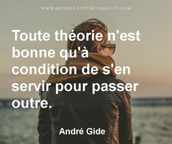 Citation de André Gide