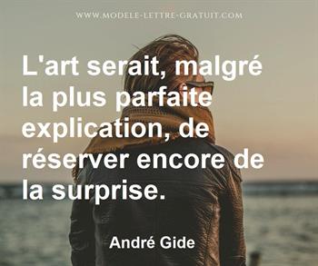 Citation de André Gide