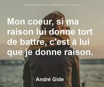 Citation de André Gide