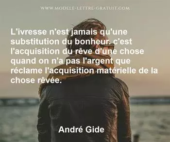 Citation de André Gide