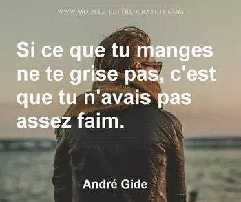 Citation de André Gide