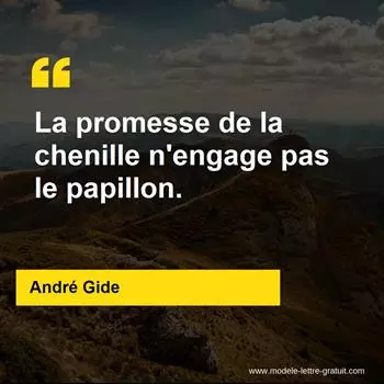 Citation André Gide