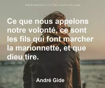 Citation de André Gide