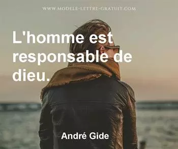Citation de André Gide