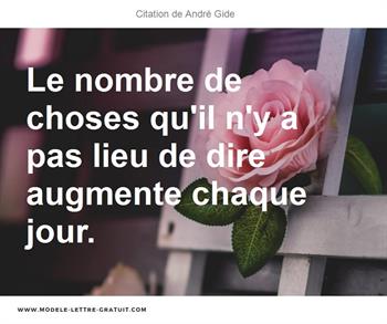 Citations André Gide